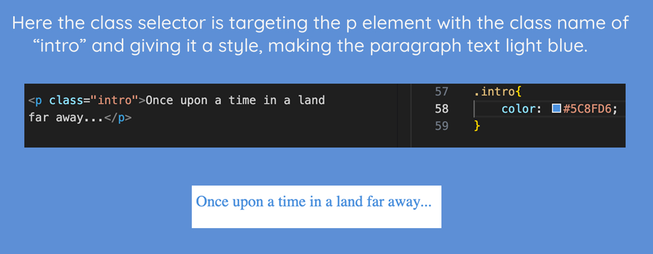 selectors and specificity example